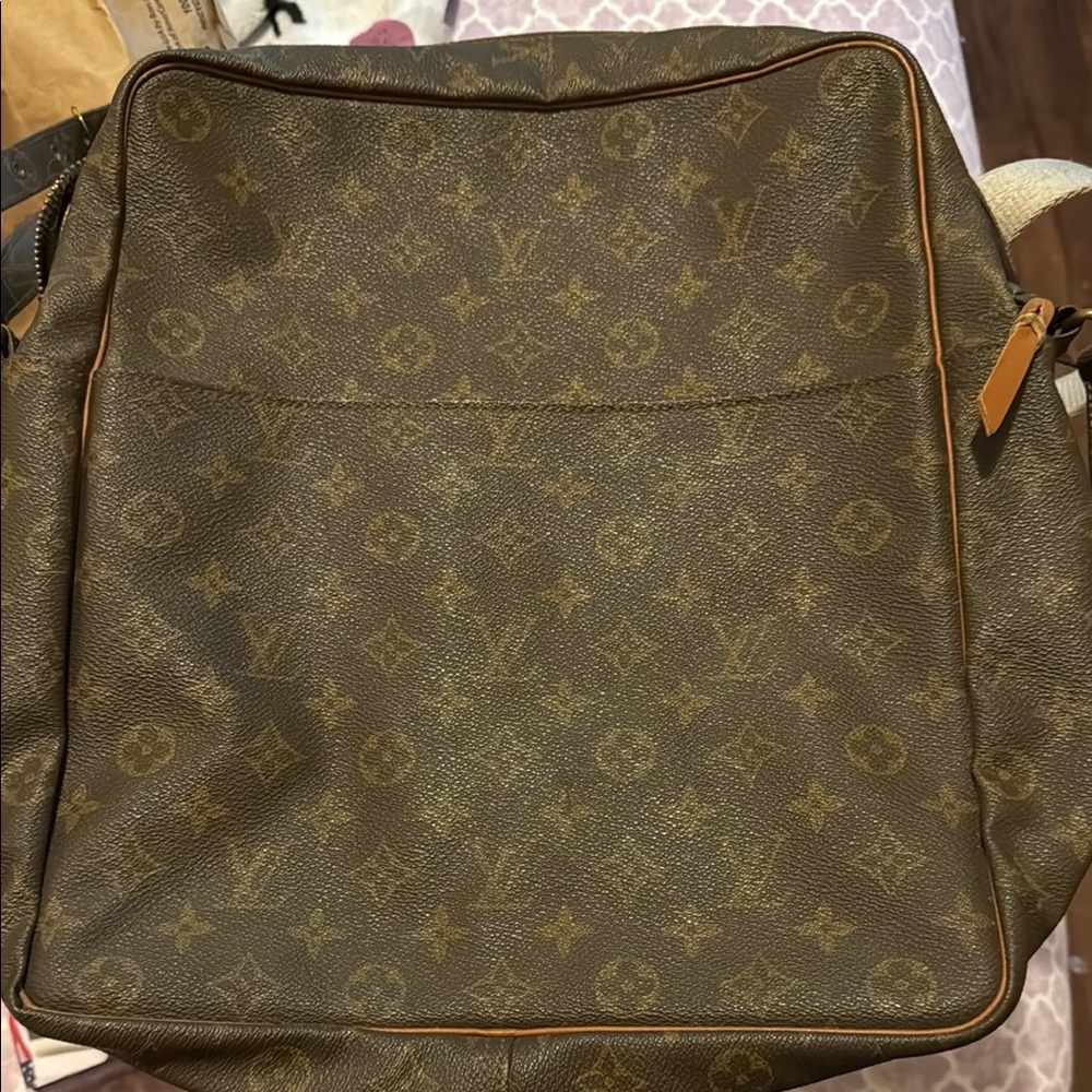 Luxury Brown Monogram Men's Bag